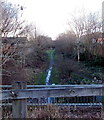 Route of a dismantled railway, Cardiff