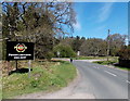 Parkend Road heads north away from Bream