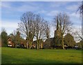 Taplow church and village green