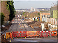 More track on the route to Clifton