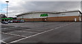 North side of the Asda site in Caerphilly