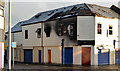 J3674 : Fire-damaged building, Connswater, Belfast (1) by Albert Bridge