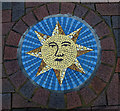 Pavement mosaic, Waltham Abbey