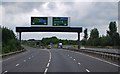 A11, gantry at A505 turning