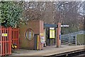 Waiting shelter, Whiston railway station