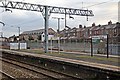 Island platform, Mossley Hill railway station