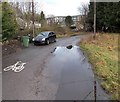 Cycle route NE from Rhymney Walk, Rhymney