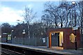 Platform furniture, Halewood railway station