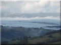 Morning mist above Aberedw