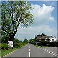 Vicarage Road near Four Ashes, Staffordshire