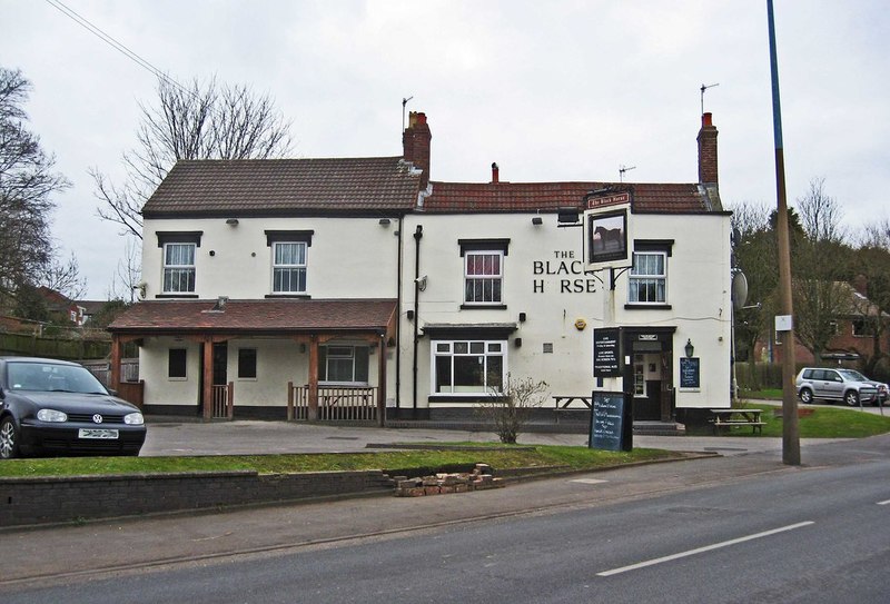 The Black Horse (1), 52 Delph Road,... © P L Chadwick :: Geograph ...