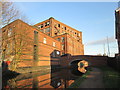 Derelict mill at Mather Lane Bridge