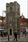 TR1557 : St.George's Tower, Canterbury by Peter Trimming