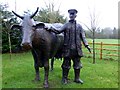 Spancelled - Man and Cow, Mountjoy Forest East Division