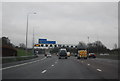 M25, clockwise