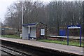 Waiting shelter, Ince and Elton railway station