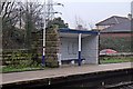 Waiting shelter, Ince and Elton railway station