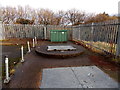 Sewage pumping station near Serennu, Newport