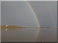 NU2612 : Rainbows over Seaton Point by Russel Wills