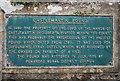 Plaque on The Old Pound, Castlemartin