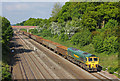 SU7976 : Freight Train passing Ruscombe by Wayland Smith