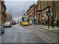 Tram on Union Street (looking west)