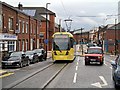 Tram on Union Street (looking east)