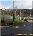 ST0499 : An entrance to  Mountain Ash railway station by Jaggery
