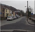 Blocked-off SE end of Cardiff Road, Mountain Ash