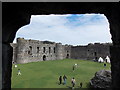 SH6076 : Beaumaris: inner ward of the castle by Chris Downer