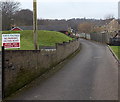 Public footpath and private drive, Treforest