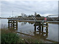 Landing stage on the River Trent