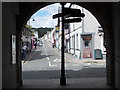 SH6076 : Beaumaris: archway to Castle and Church Streets by Chris Downer