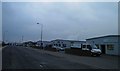 Industrial units on Warren Road, Scunthorpe