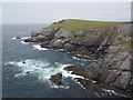 HU3621 : St. Ninianâs Isle: view north to Loose Head by Chris Downer
