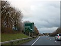 A30 eastbound exit for Launceston