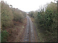 TM2647 : Railway Lines looking towards Woodbridge by Geographer