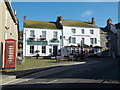 Marazion: phone box on The Square