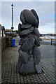 Mussel sculpture at Conwy harbour