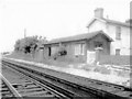 SU8904 : Drayton (Sussex) station, remains 1969 by Raymond B. Marshall