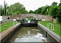 SO8560 : Lock No 3 near Hawford, Worcestershire by Roger  D Kidd
