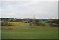 SJ7546 : Pylon in a field by N Chadwick