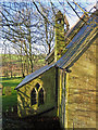 Vestry with chimney: Monington Church