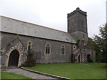 SM9801 : St Michael & All Angels church, Pembroke by Jaggery