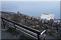 SH7583 : Seat with a view, Great Orme, Llandudno by Ian S
