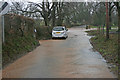 Amberd Lane in flood conditions