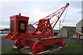 Winch Crane at Hopeman Harbour