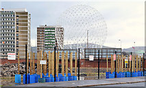 J3272 : Broadway development site, Belfast - February 2014 (1) by Albert Bridge