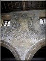 SK2366 : Medieval Wall Painting in Haddon Hall Chapel by Jeff Buck