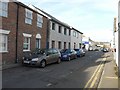 Looking northwest along York Road